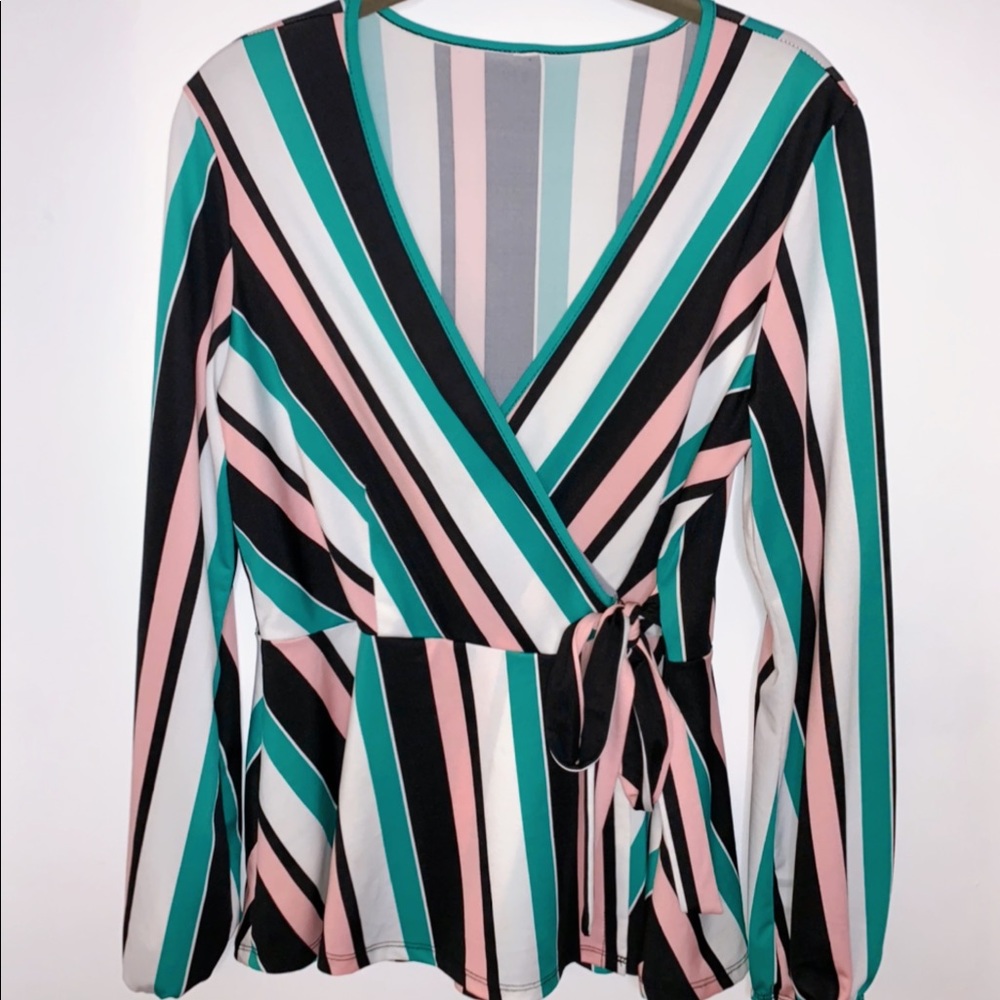 Blusa de rayas